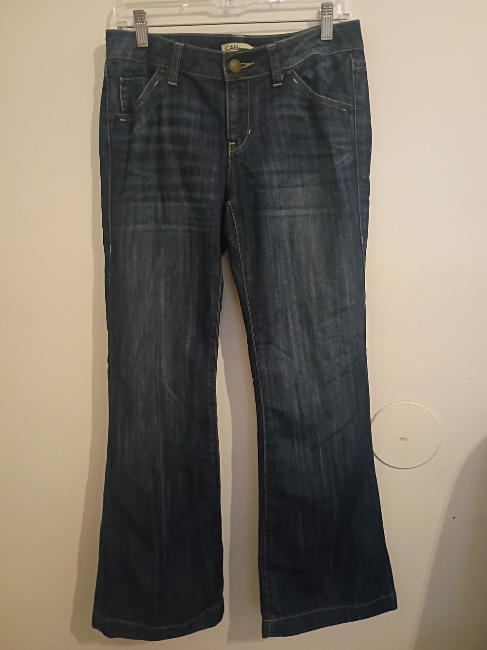 CAbi Dark Wash Flare Jeans